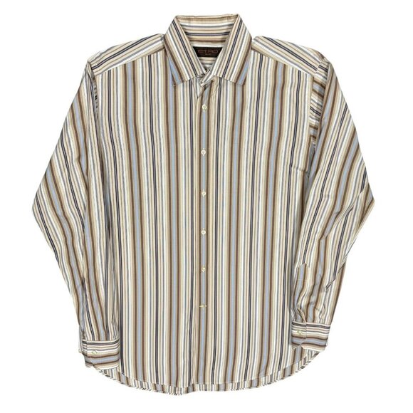 ETRO Other - ETRO Milano Dress Shirt Made in Italy Striped Long Sleeve 41 16 Large